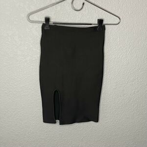 Fashion Nova Black Mini Pencil Skirt Size XS